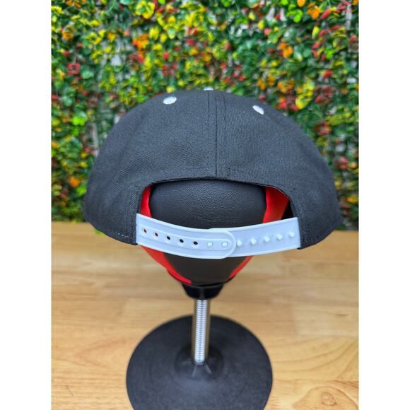 Brooklyn Nets NBA Hardwood Classic New Era 9Fifty Snapback Hat Black White‎ EUC - Picture 6 of 11